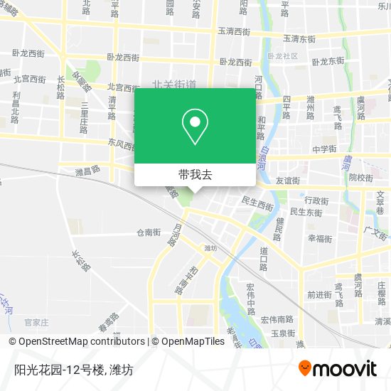 阳光花园-12号楼地图