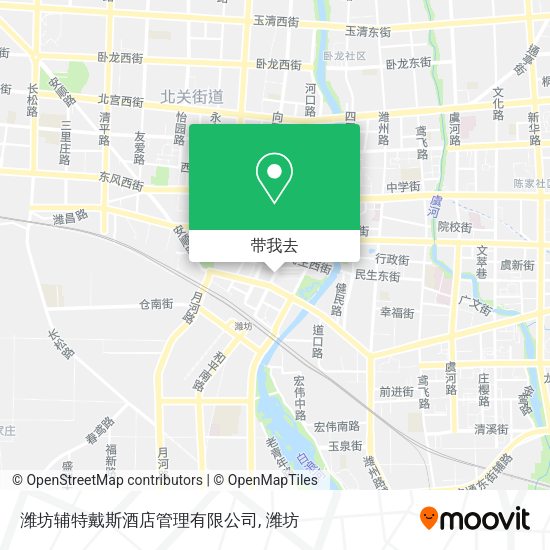 潍坊辅特戴斯酒店管理有限公司地图