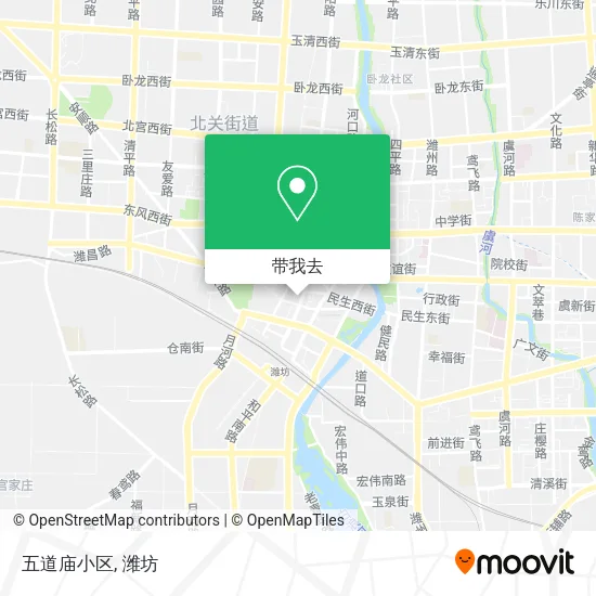 五道庙小区地图