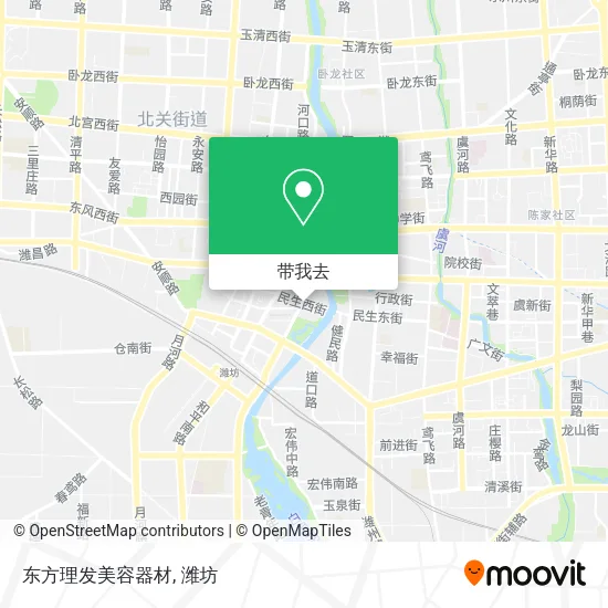东方理发美容器材地图