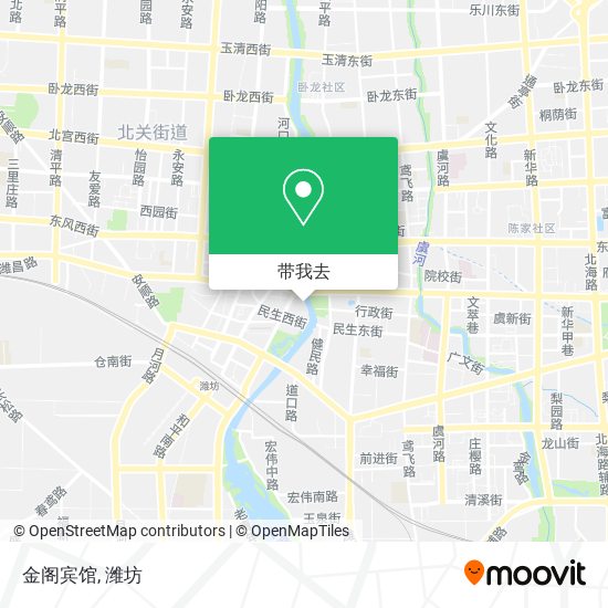 金阁宾馆地图