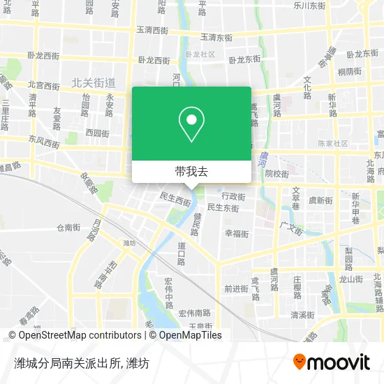 潍城分局南关派出所地图