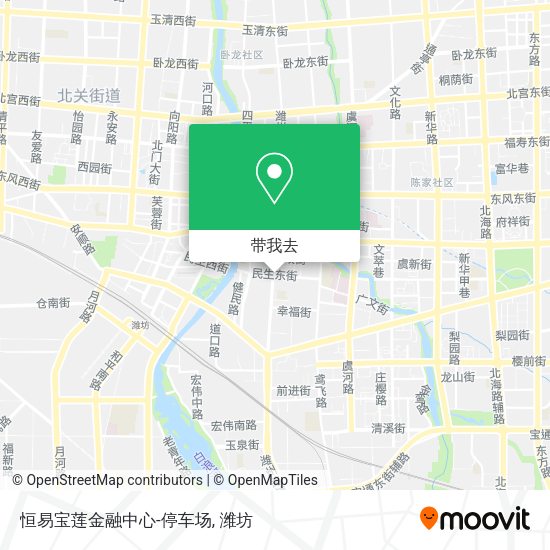 恒易宝莲金融中心-停车场地图