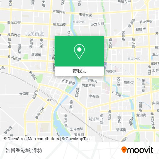 浩博香港城地图