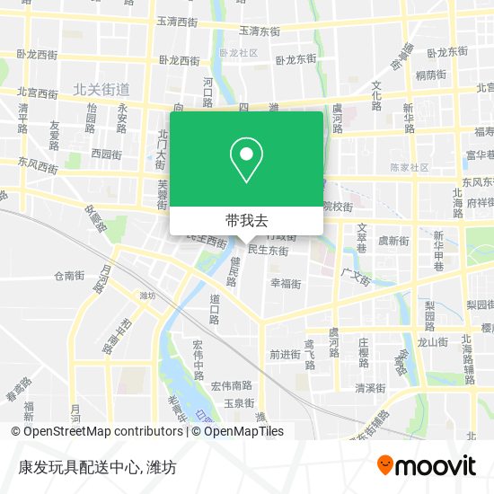 康发玩具配送中心地图