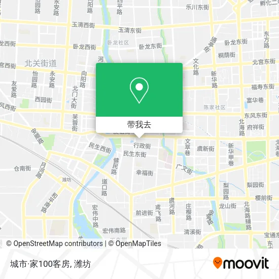 城市·家100客房地图