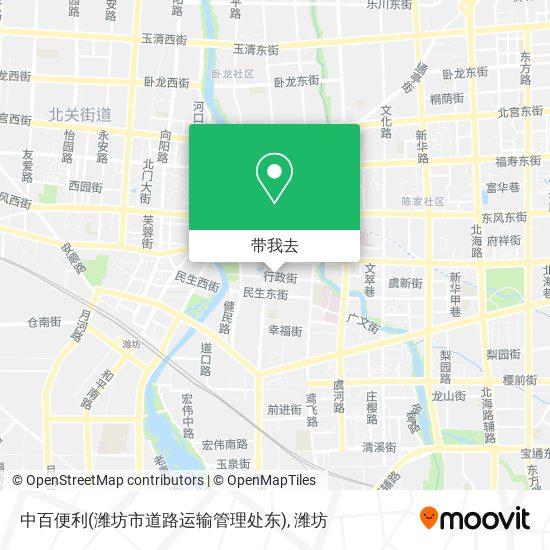 中百便利(潍坊市道路运输管理处东)地图