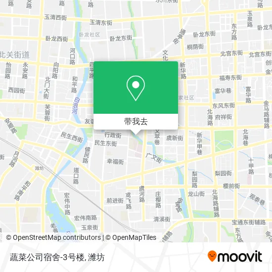 蔬菜公司宿舍-3号楼地图