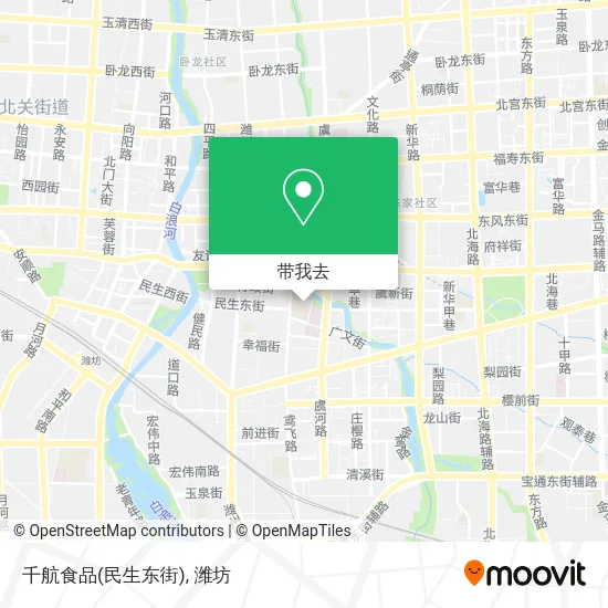 千航食品(民生东街)地图