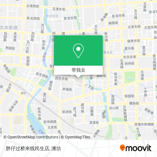 胖仔过桥米线民生店地图