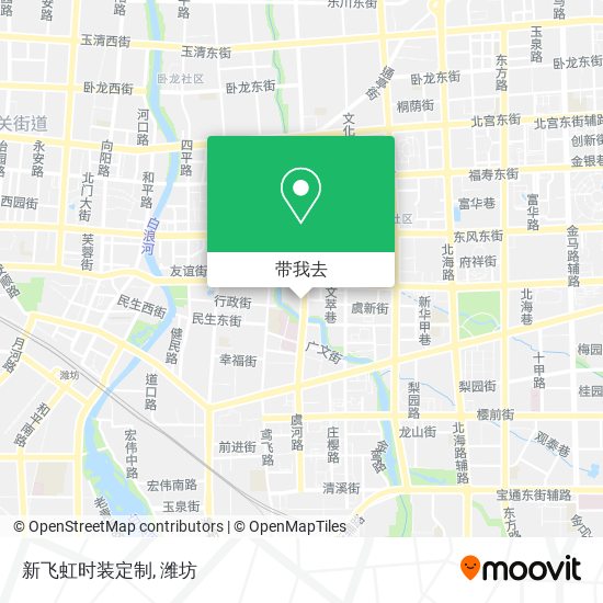 新飞虹时装定制地图