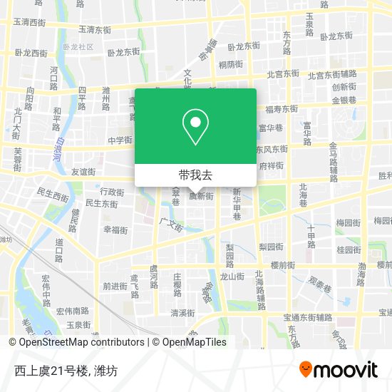 西上虞21号楼地图