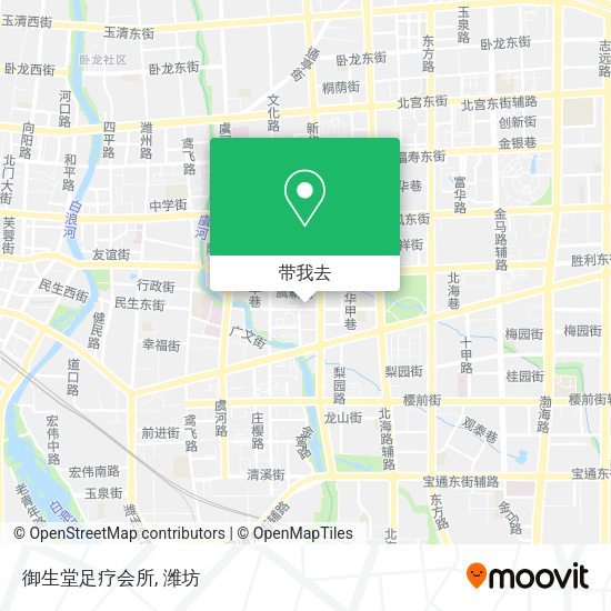 御生堂足疗会所地图