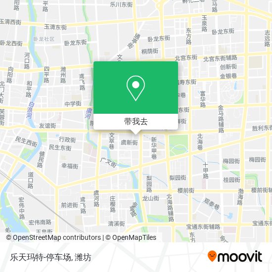 乐天玛特-停车场地图