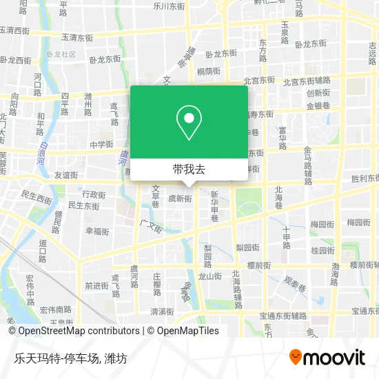 乐天玛特-停车场地图