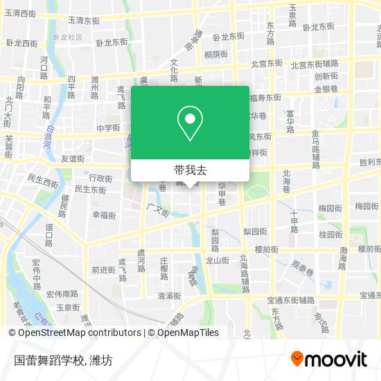 国蕾舞蹈学校地图