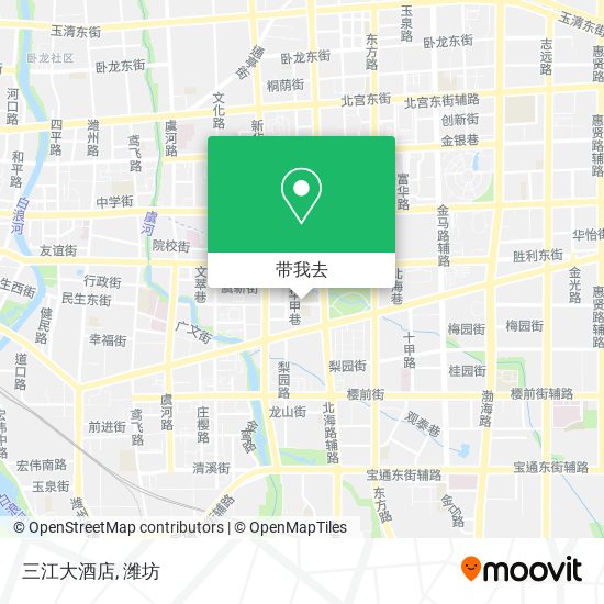 三江大酒店地图