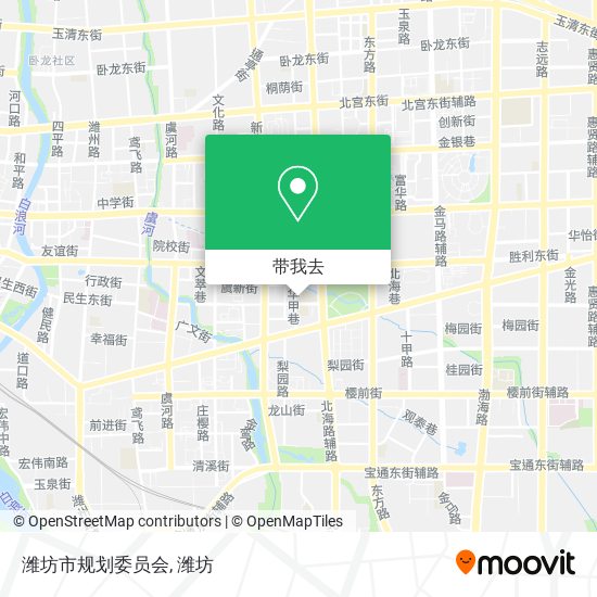 潍坊市规划委员会地图
