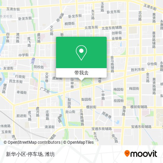 新华小区-停车场地图