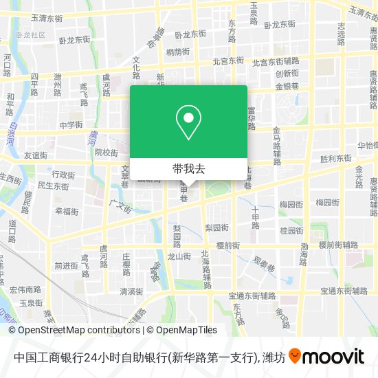 中国工商银行24小时自助银行(新华路第一支行)地图