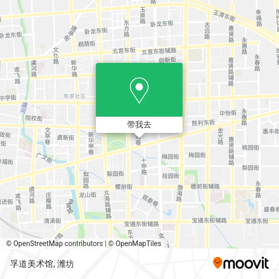 孚道美术馆地图