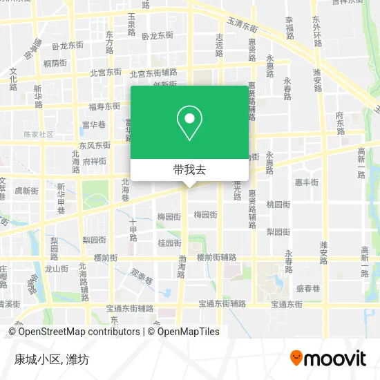 康城小区地图