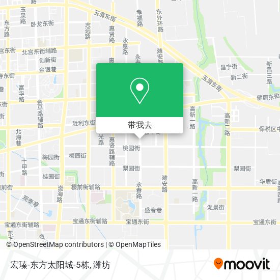 宏瑧-东方太阳城-5栋地图