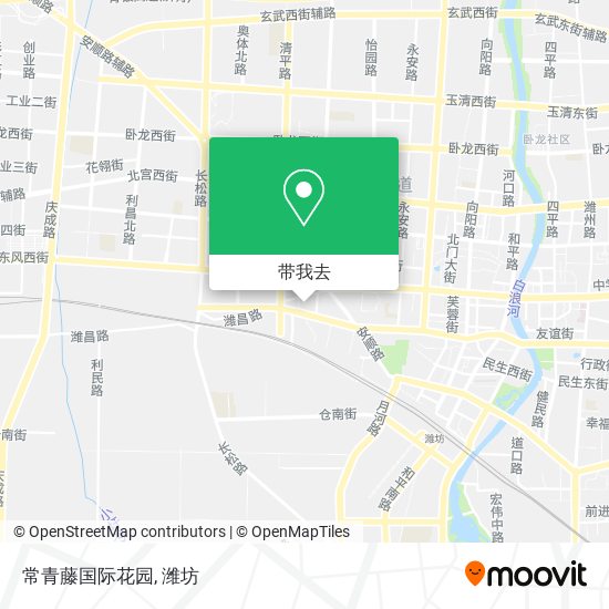 常青藤国际花园地图