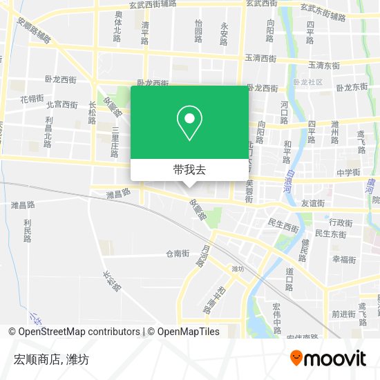 宏顺商店地图