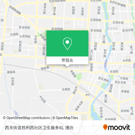 西关街道胜利西社区卫生服务站地图