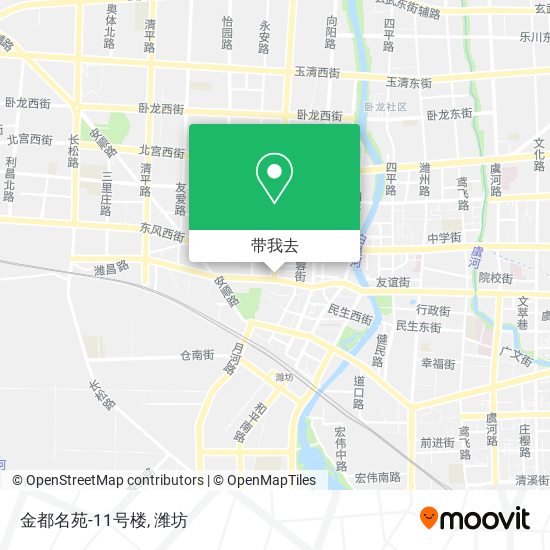 金都名苑-11号楼地图