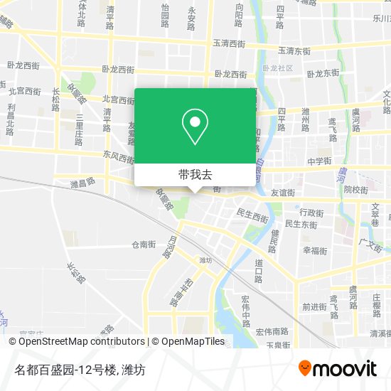 名都百盛园-12号楼地图