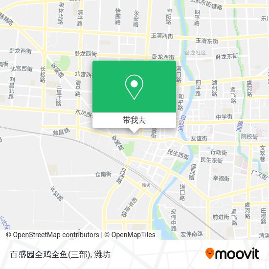 百盛园全鸡全鱼(三部)地图