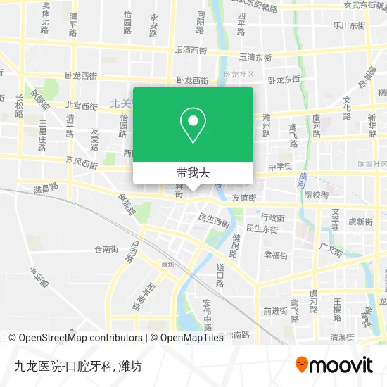 九龙医院-口腔牙科地图