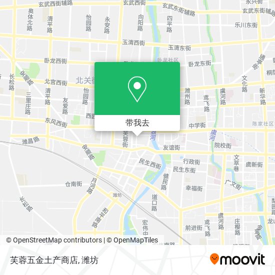芙蓉五金土产商店地图