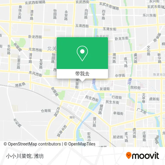小小川菜馆地图