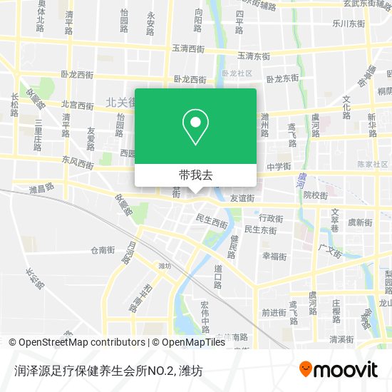 润泽源足疗保健养生会所NO.2地图