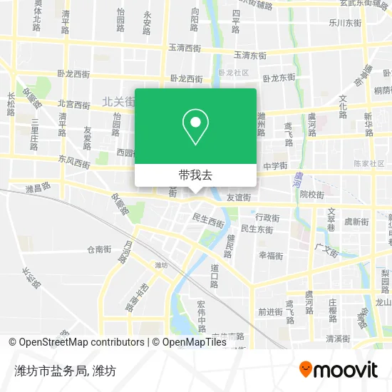 潍坊市盐务局地图
