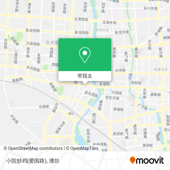 小院炒鸡(爱国路)地图