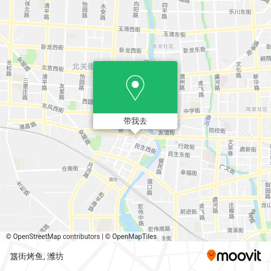簋街烤鱼地图