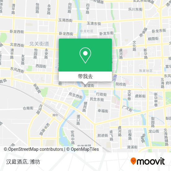 汉庭酒店地图