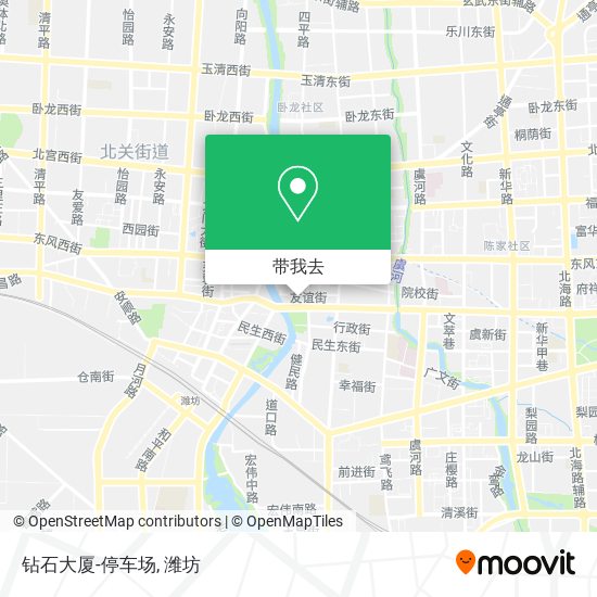 钻石大厦-停车场地图