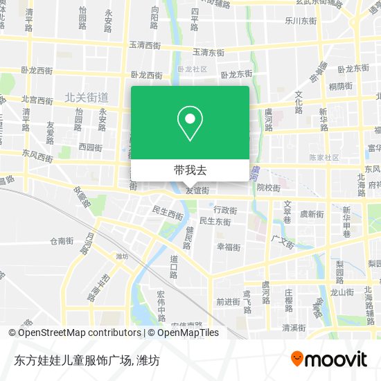 东方娃娃儿童服饰广场地图