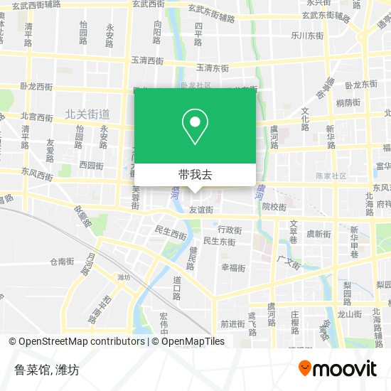 鲁菜馆地图