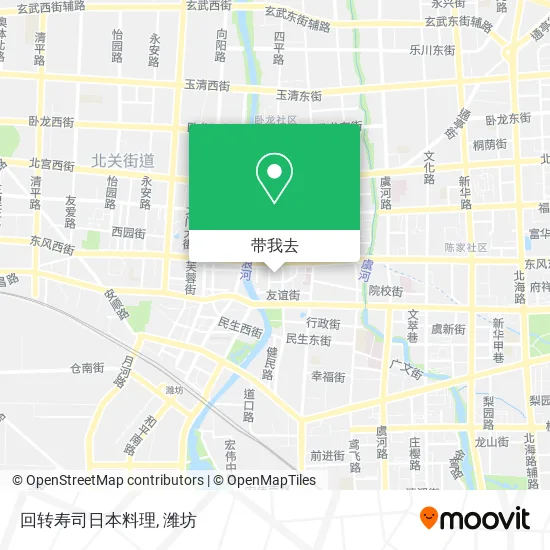 回转寿司日本料理地图