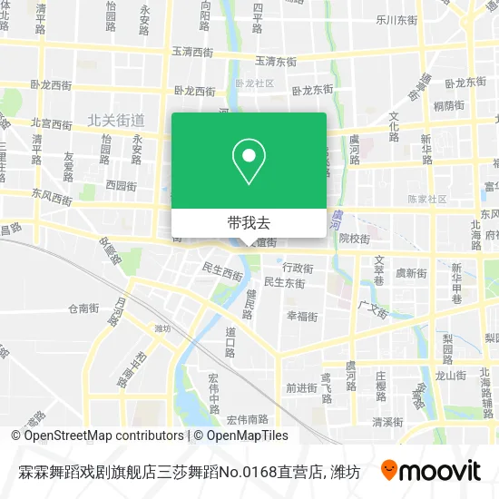 霖霖舞蹈戏剧旗舰店三莎舞蹈No.0168直营店地图