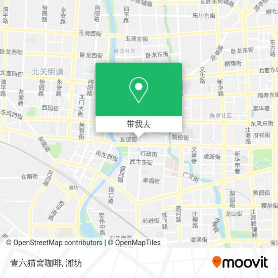 壹六猫窝咖啡地图