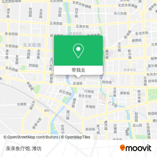 亲亲鱼疗馆地图