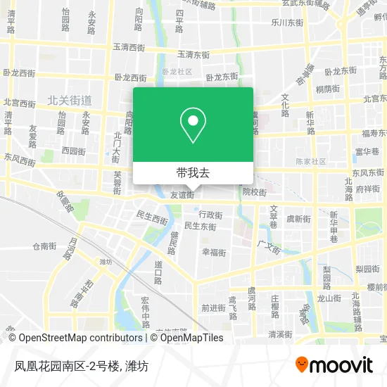 凤凰花园南区-2号楼地图