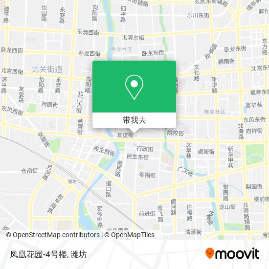 凤凰花园-4号楼地图